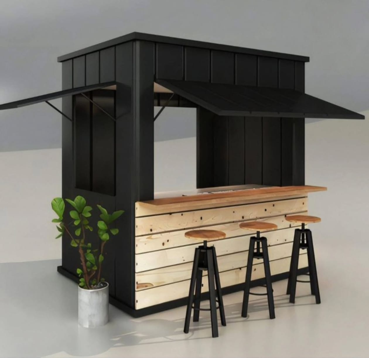 Tea Coffee Food Cart AMCO Fabrications